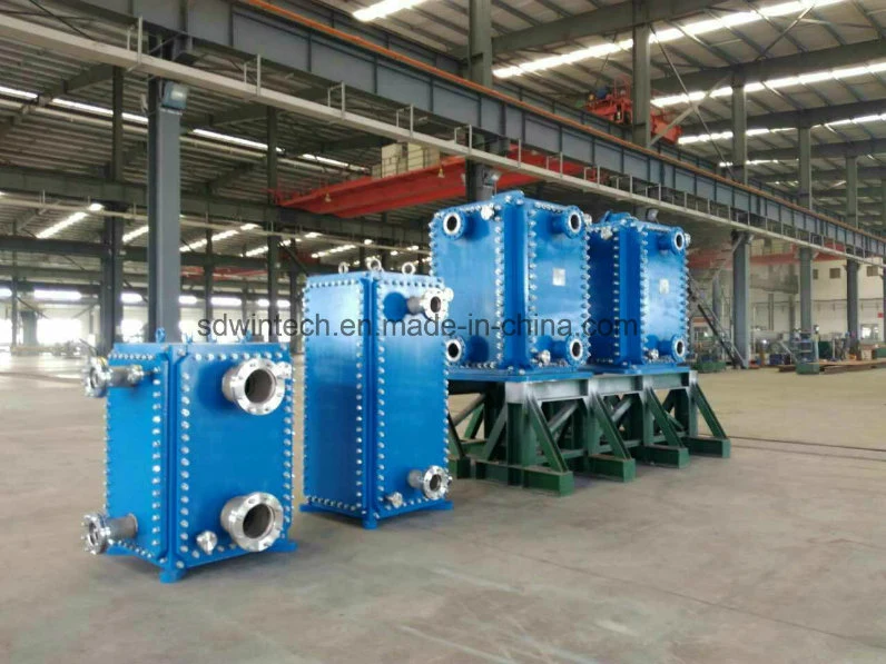 Industrial Stainless Steel All Welded Plate Type Heat Exchanger/Block Structure