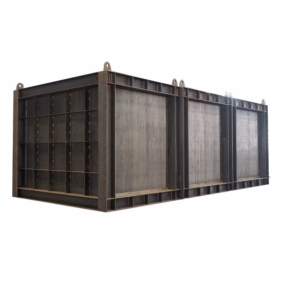 Préchauffeur d'air de chaudière de pièces de rechange de chaudière à gaz de centrale anticorrosion