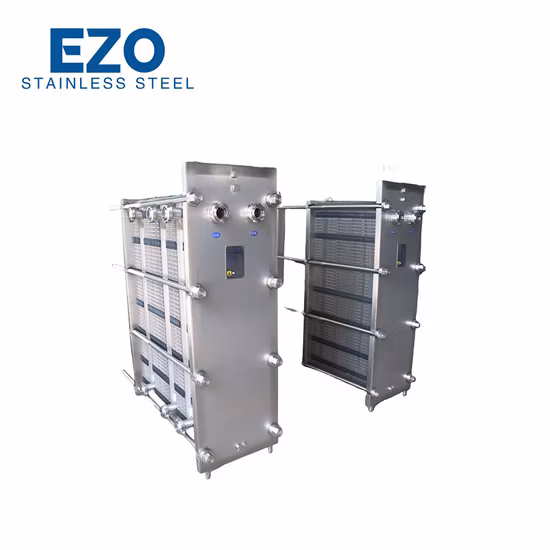 Échangeur de chaleur à calandre et à tubes/échangeur de chaleur à plaques